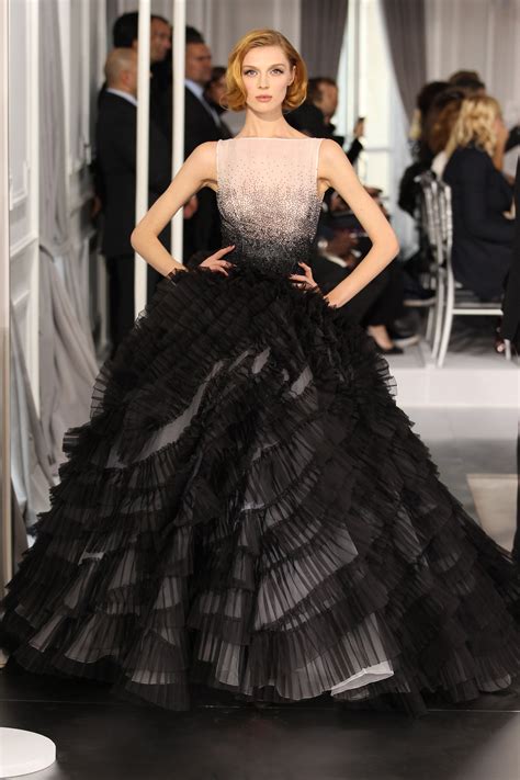 christian dior haute couture runway.